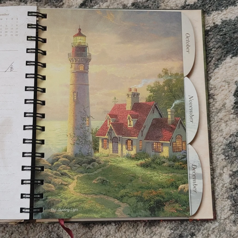 Thomas Kinkade Painter of Light 2007 Engagement Calendar